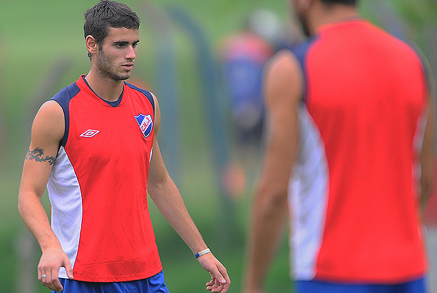 Gastón Pereiro,el juvenil con chance de ser titular.