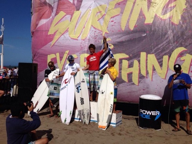 Matías Nóbrega y un nuevo podio.