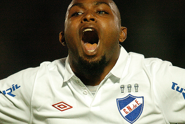 Santiago "Morro" García convirtió el gol de triunfo 1:0 sobre Argentinos Juniors el 11/03/11.