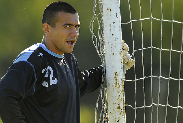Mathías Cubero con posibilidades de estar en el arco de Cerro. 