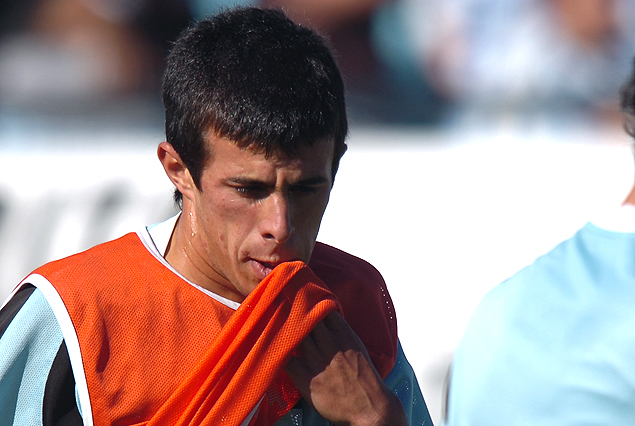 Mitchell Duarte al firme en la alineación de Cerro. 