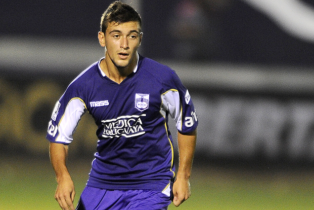 Giorgian De Arrascaeta en el violeta que va por el triunfo en la Copa.