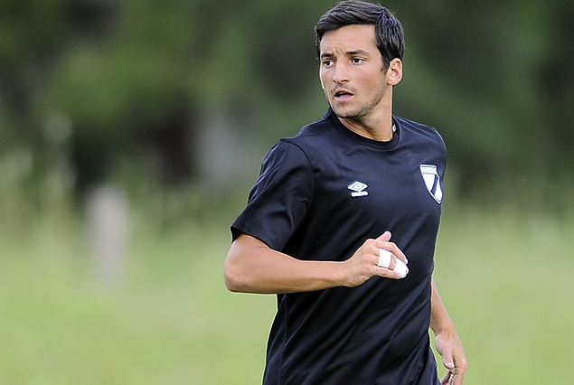 Gonzalo Porras en entrenamiento limitado por la sobrecarga muscular.