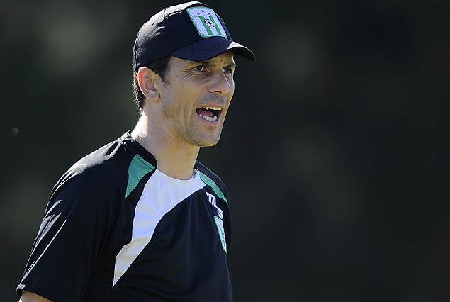 Mauricio Larriera, DT de Racing.