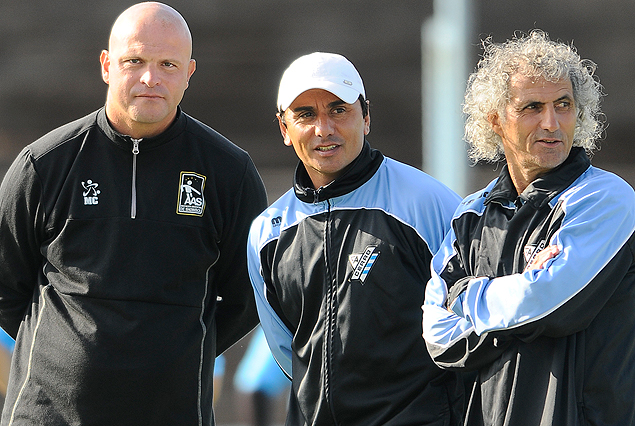 Sebastián Morquio, Pablo Rodríguez y Ruben Umpiérrez triplete técnico albiceleste.