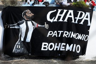 Sergio "Chapa" Blanco, goleadory patrimonio "bohemio".