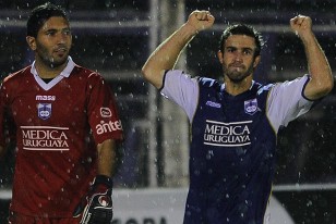 "Este es uno de los momentos más lindos que me tocó vivir en el mundo del fútbol", dijo Matías Alonso.