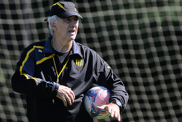 Jorge Fossati, DT de Peñarol.