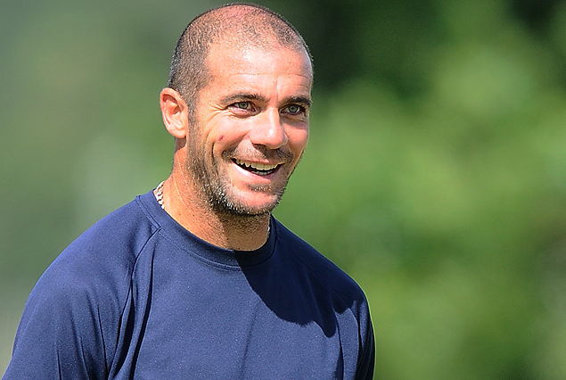 Walter Pandiani en Miramar Misiones frente a Peñarol.