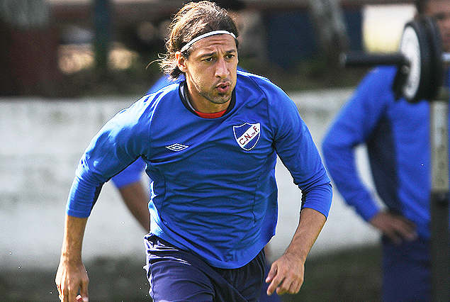 Richard Porta recuperado, trabaja a la par del grupo.