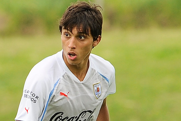 Matías Suárez se integró el lunes a la Selección Sub 20. 