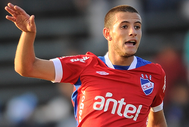 "Alegre y emocionado, por los dos goles que convertí ", comentó el juvenil Leandro Barcia.