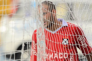 Federico Cristóforo, un arquero llamado a grandes realizaciones. Jugó los 15 partidos del Torneo completos y lo salvó en los momentos mas difíciles.