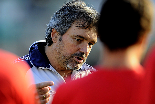 Daniel Sánchez, entrenador de Miramar Misiones, que define el viernes el equipo. 