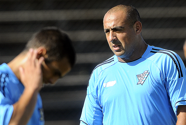 Pablo Melo en proceso de recuperación en Cerro. 