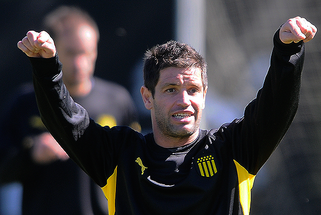 Antonio Pacheco, el capitán aurinegro. 
