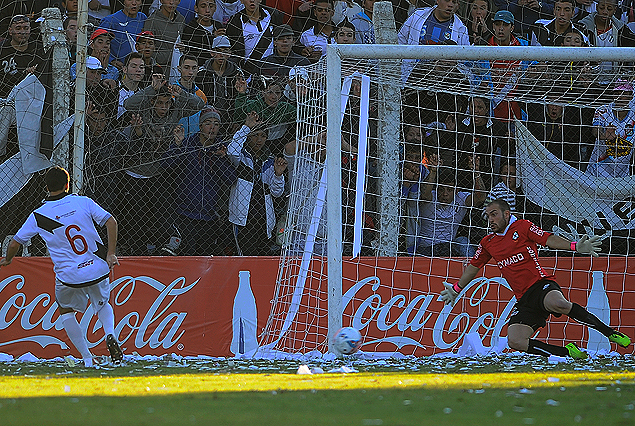 Nada que hacer para Cristóforo en la definición de Leandro Sosa.