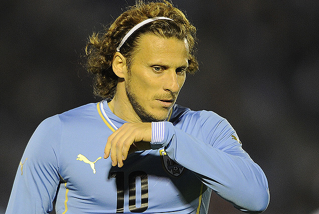 Diego Forlán, carta de triunfo de Uruguay.
