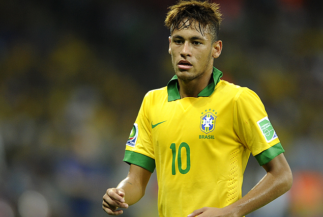 Neymar, estrella de Brasil.