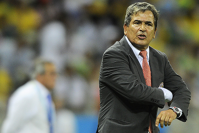 Jorge Luis Pinto, entrenador de Costa Rica.