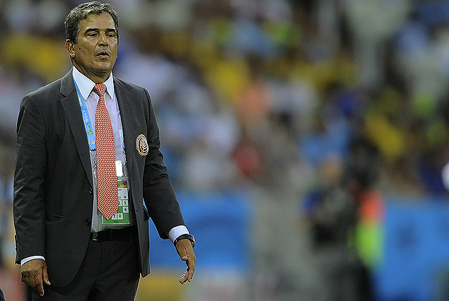 Jorge Luis Pinto, entrenador de Costa Rica