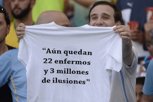 Una camiseta con una inscripción muy particular, que vale la pena recordar.