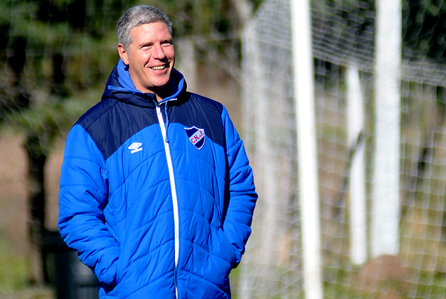 Alvaro Gutiérrez, el técnico de Nacional, el viernes en Los Céspedes: "estoy mostrando convicción, personalidad tenemos todos" subrayó. 