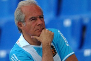 El hincha argentino no disimulò la tristeza por la derrota.