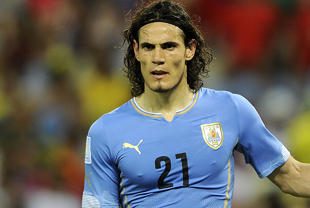 Edinson Cavani en los planes del Manchester United.