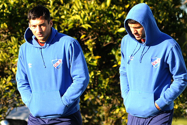 Gonzalo Porras junto a Ignacio González en Los Céspedes. "Nacho" trabajó en forma diferenciada. 