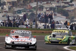 Mauricio Lambiris en pista.