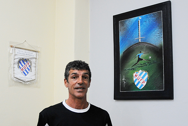 Enrique Saravia, presidente de la Mutual de Futbolistas Profesionales. 