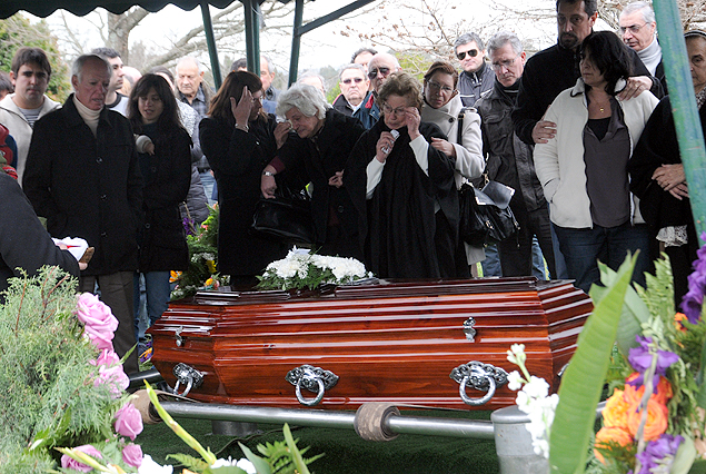 Dolor y congoja en la despedida de Julio César "El Pardo" Abbadie