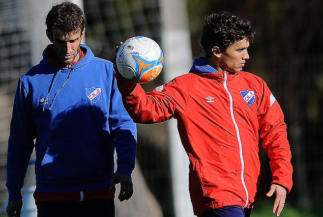 Iván Alonso y Sebastián Fernández, la dupla atacante tricolor.