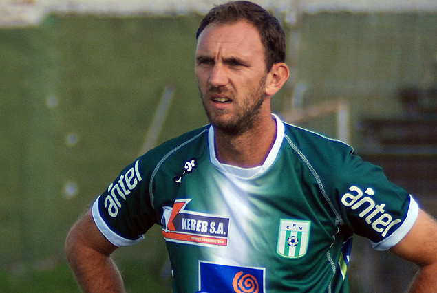 Damián Malrrechaufe, uno de los futbolistas que terminaron contrato el 31/07.
