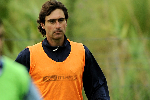 Andrés Fleurquín entrenó el martes en el Franzini.