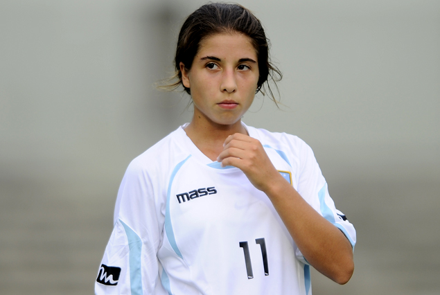 Yamila Badell, integrante del plantel de la selección uruguaya.