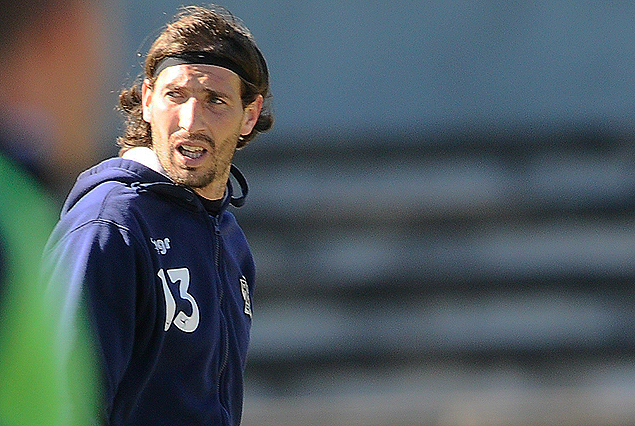 Rodrigo Canosa con gripe, no pudo participar del movimiento futbolístico del jueves en la Villa.