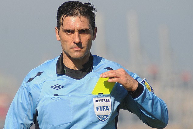 Darío Ubriaco, designado para arbitrar Darío Ubriaco. 