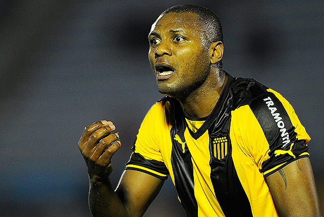 Marcelo Zalayeta, autor del gol de Peñarol.