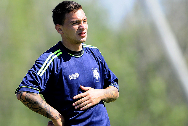 Adrián Colombino, si bien trabaja con precaución, estará para el partido con Peñarol. 