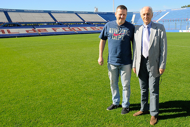 Los dos rematadores Sergio Fain y Miguel Wolf. 