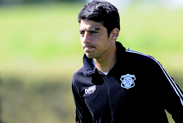 Gastón Rodríguez a la cancha en el "bohemio".