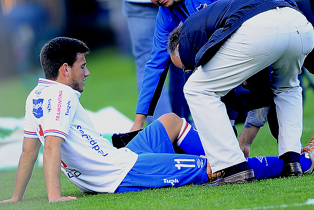 Esperan informe de la resonancia realizada a Leandro Barcia.