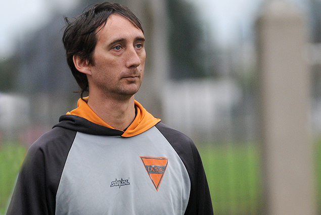 Profesor Martín Vivaldo, preparador físico de Sud América. 