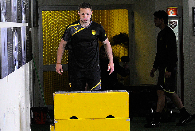Naithan Nandez en Los Aromos en el salto al equipo titular. 