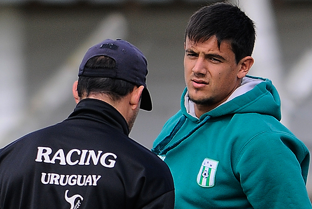 Darwin Torres, ex Nacional, en el albiverde de Sayago.