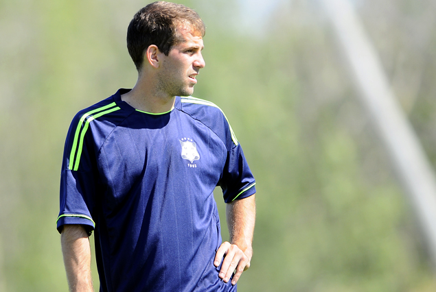 Diego Riolfo de buena temporada en los bohemis.