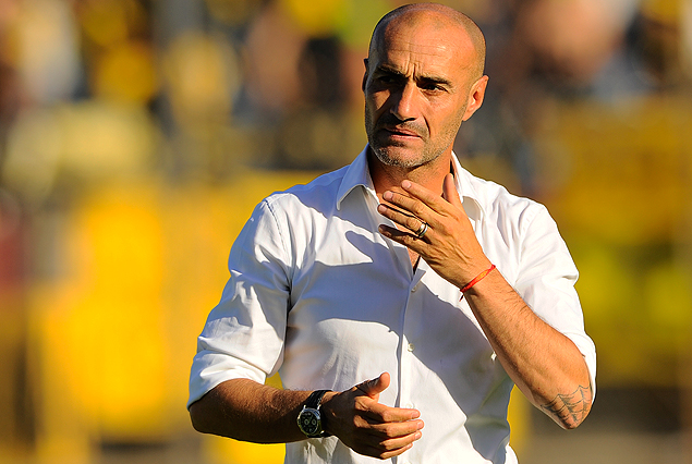 Paolo Montero, el técnico de Peñarol, recalcó el juego del equipo. 