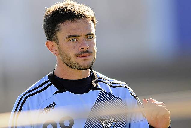 Lucas Hernández en el albiceleste. 